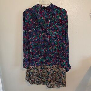 BCBGMAXAZRIA Floral Multicolor Women's Dress